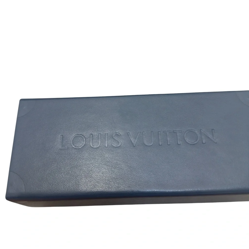 NWT Louis Vuitton Navy Blue Eyewear Sunglasses Case 3